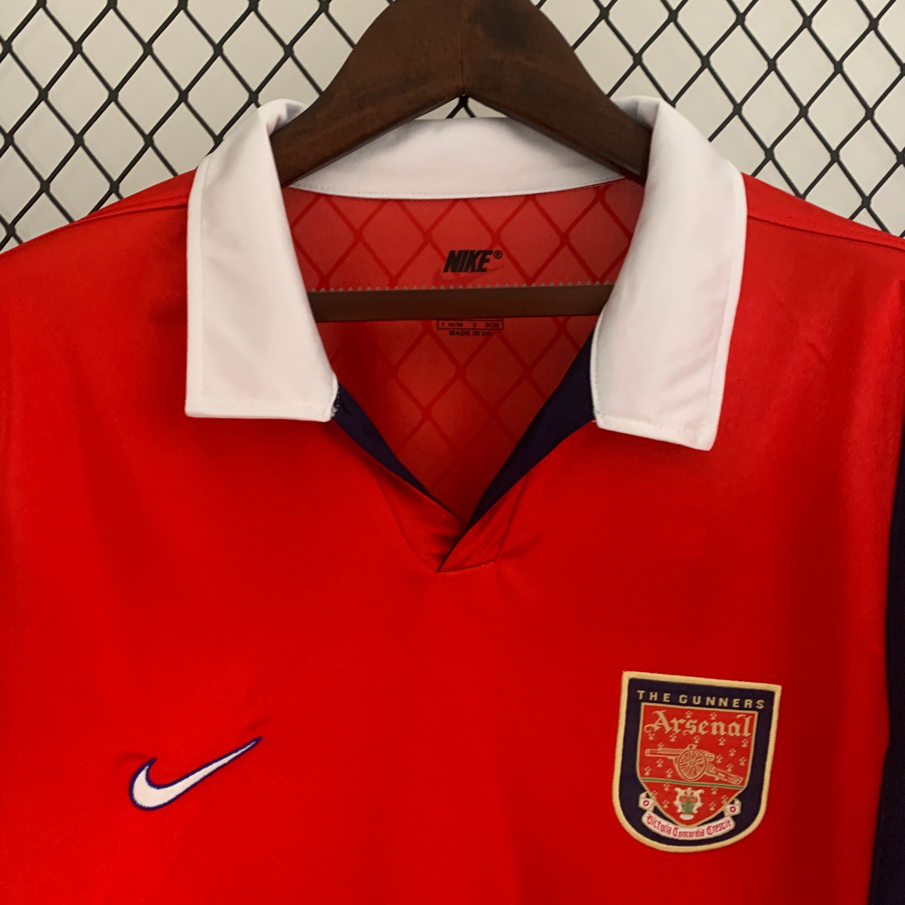1998-1999 Arsenal thuisshirt met lange mouwen