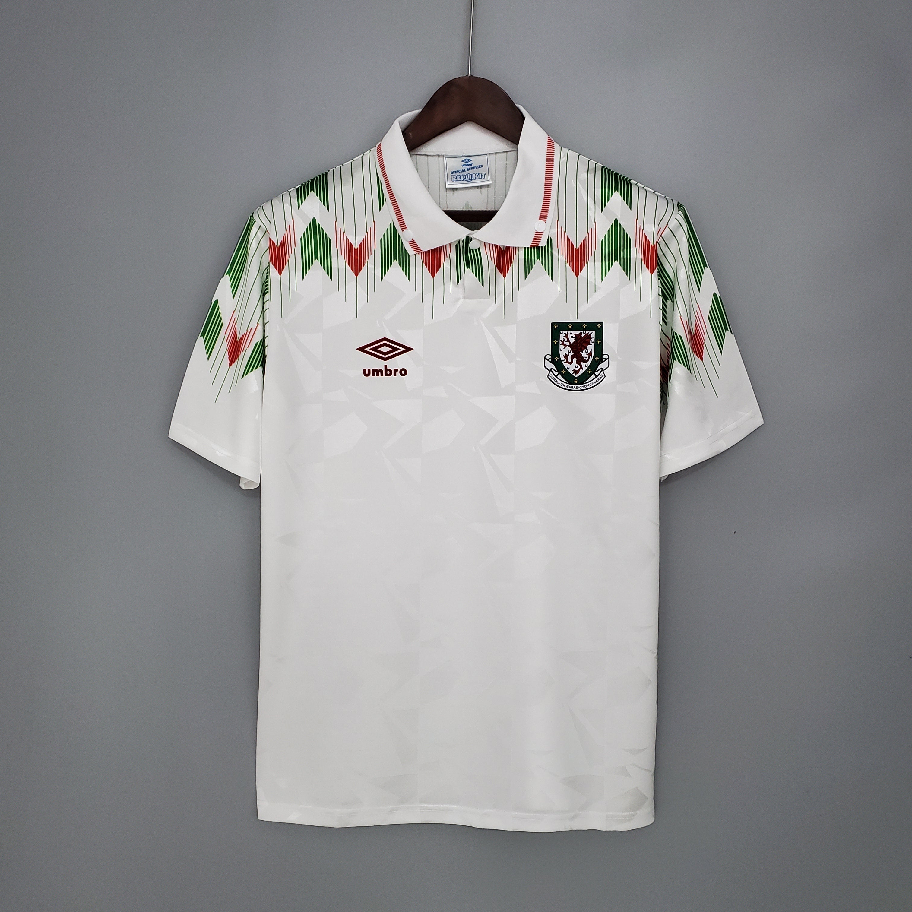 Wales Retro Shirt 90-92 Uit