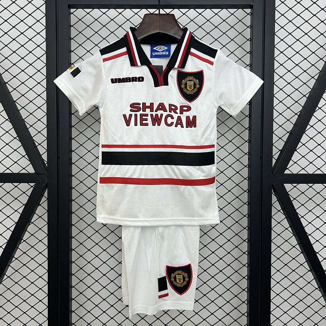 Manchester United 97/98 Uittenue voor kinderen