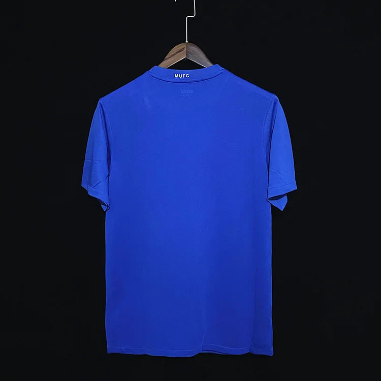 2007-2008 Manchester United Retro Uitshirt - Blauw