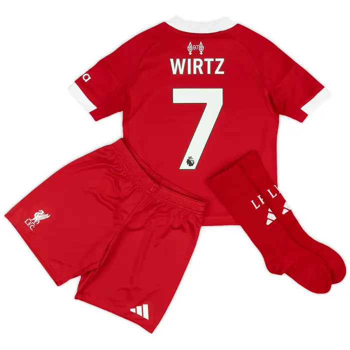 Kids Liverpool Home Kit 2025-26