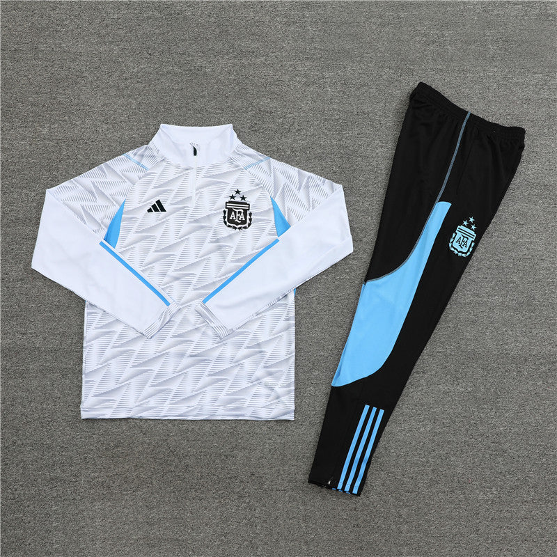 Argentinië 23-24 wit camouflage stijl trainingspak