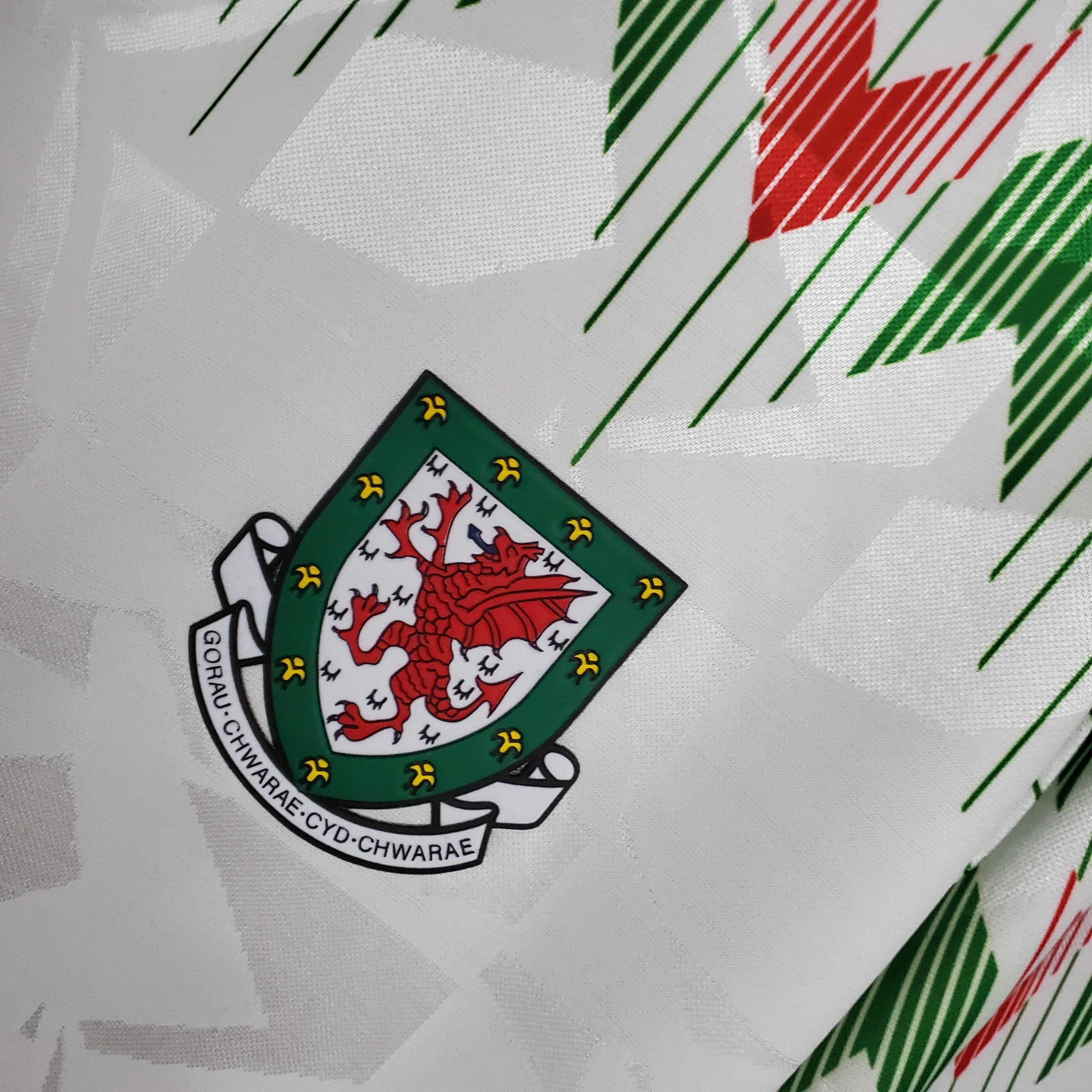 Wales Retro Shirt 90-92 Uit