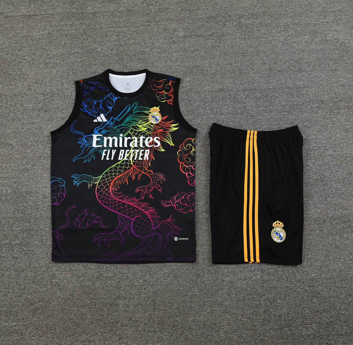Real Madrid Trainingsset 2024/25 Black Dragon