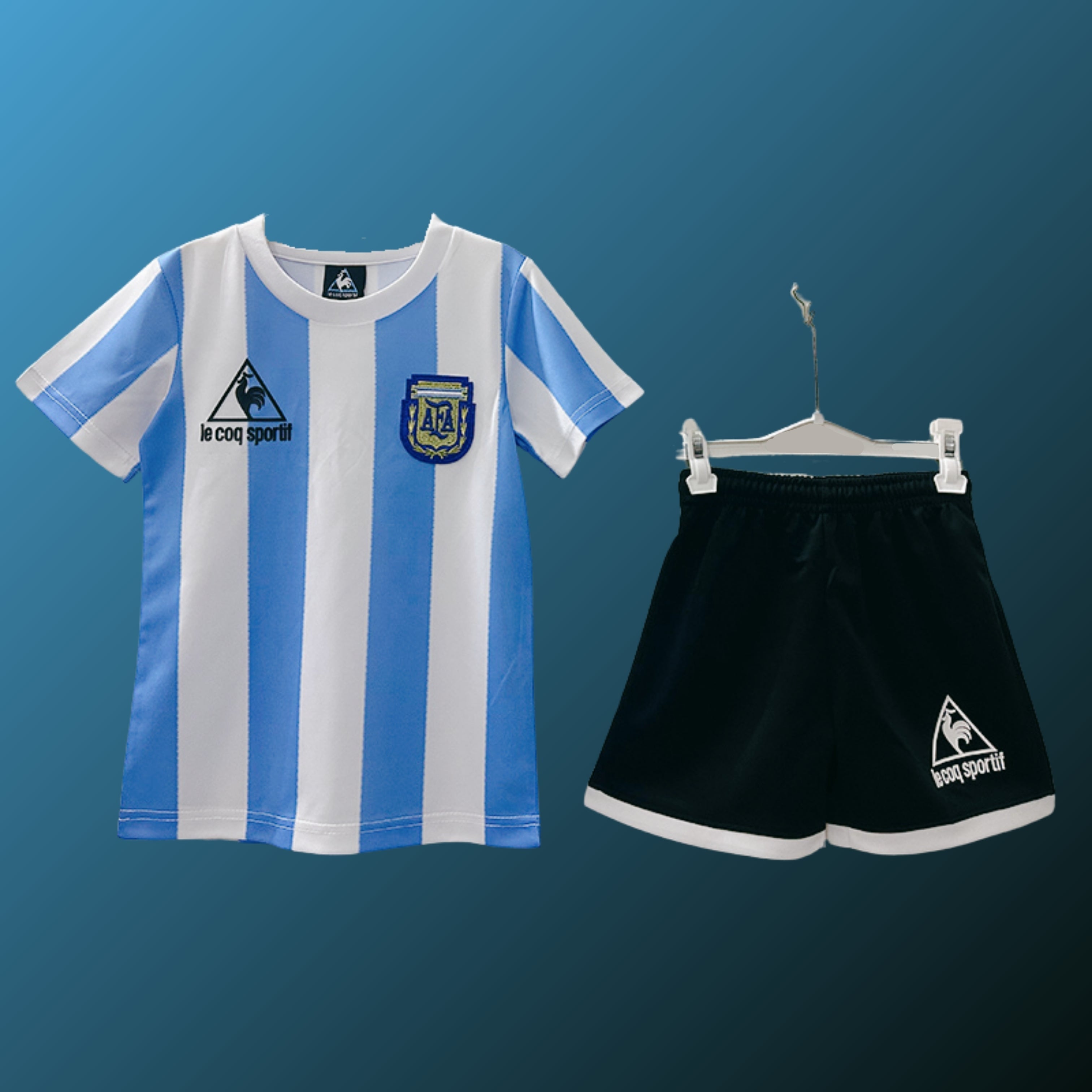 Retro Argentinien Kinder-Set WM 1986 Heim