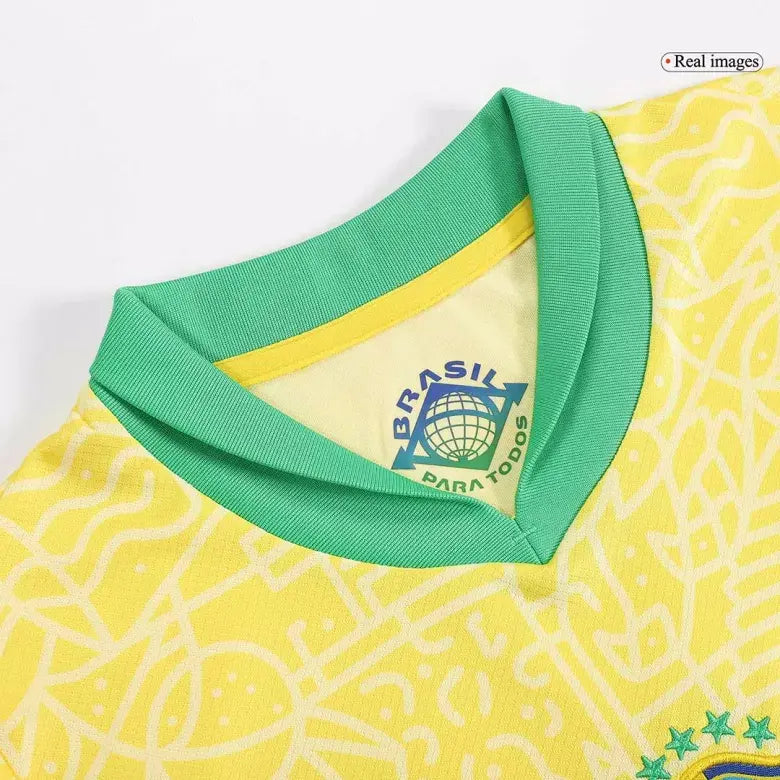 Brazil Home Jersey 24/25 - Kids