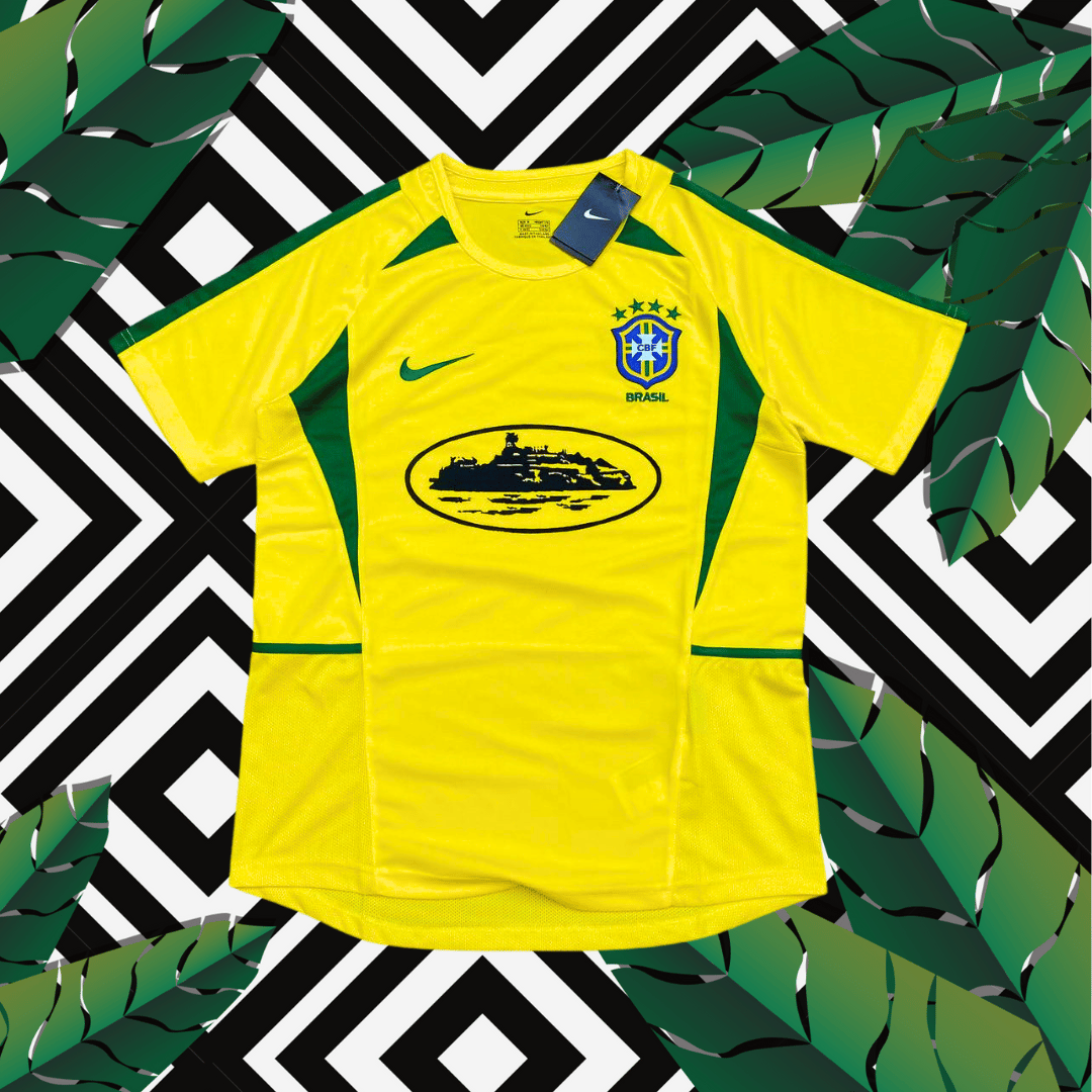 Corteiz Brazilië Shirt - Retro 2002 WK Editie