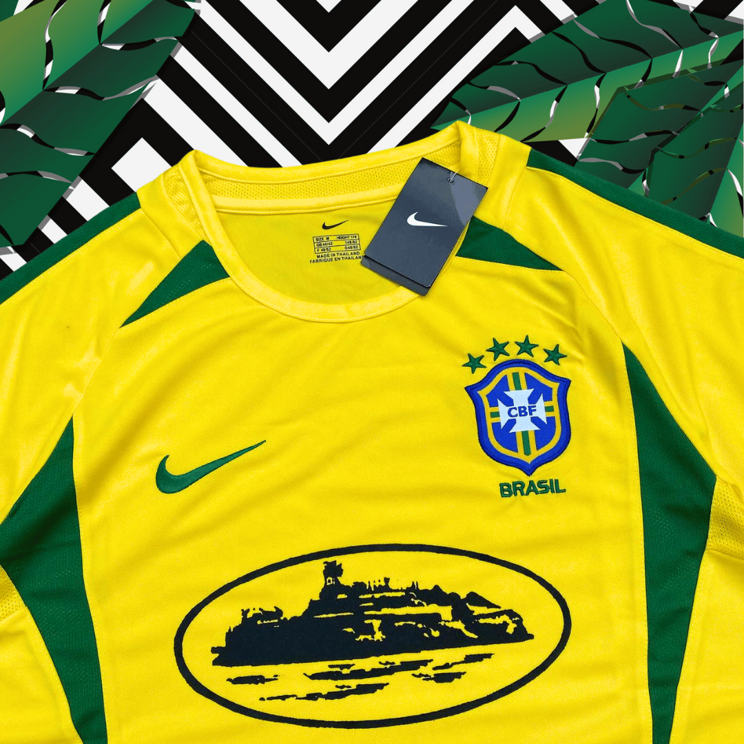 Corteiz Brazilië Shirt - Retro 2002 WK Editie