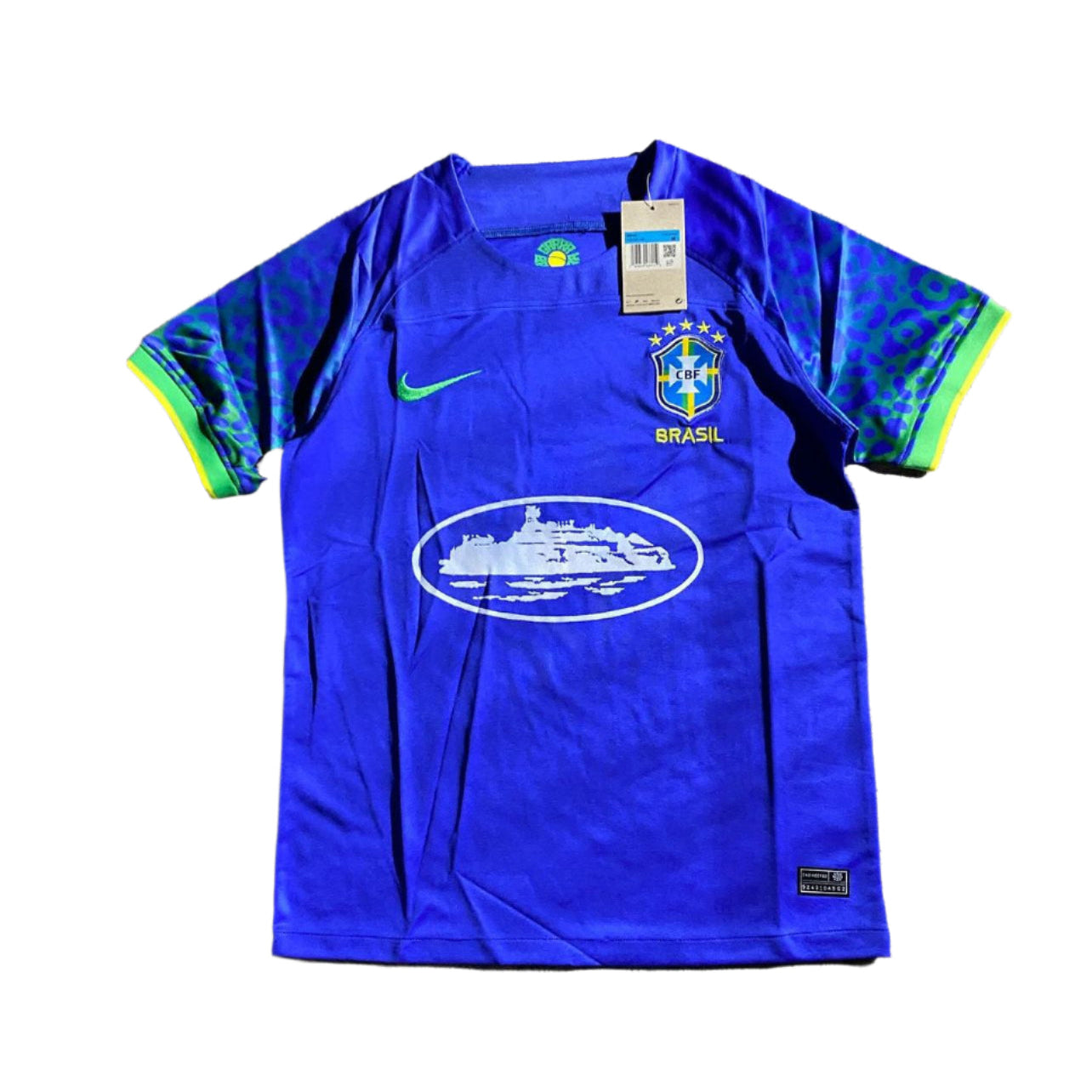 Corteiz Brazilië Shirt - Blauw