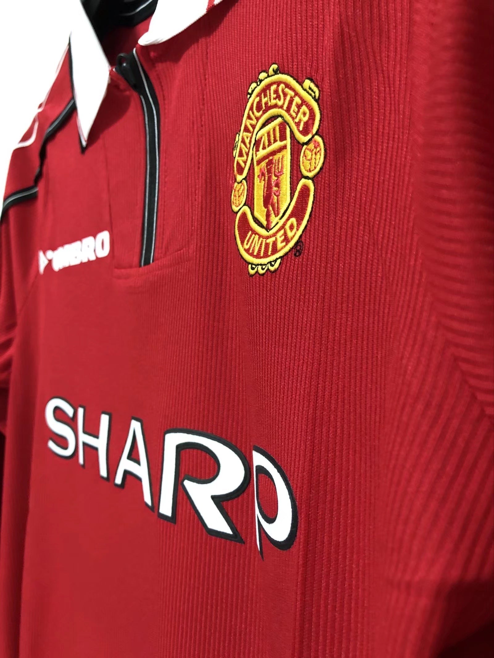 1998/1999 Manchester United Retro Shirt - Lange Mouw Thuis