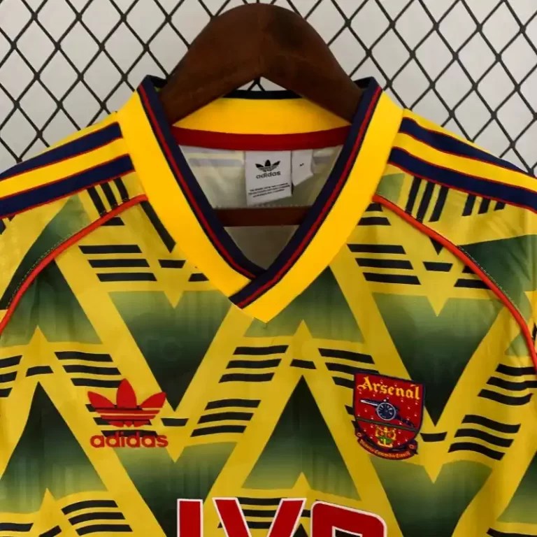 Arsenal 1991-93 Uitshirt met Lange Mouwen Retro