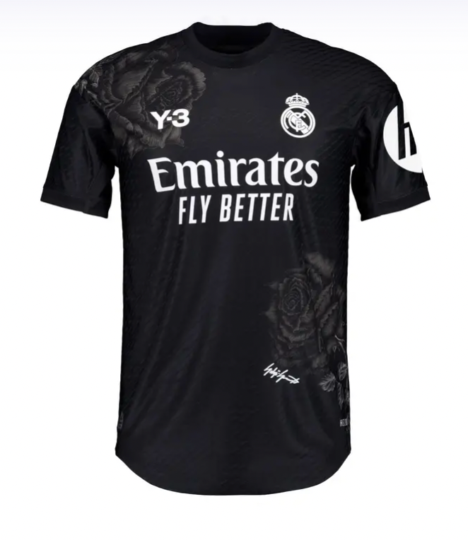 Real Madrid X Y-3 2023/24 (Schwarz) Trikot