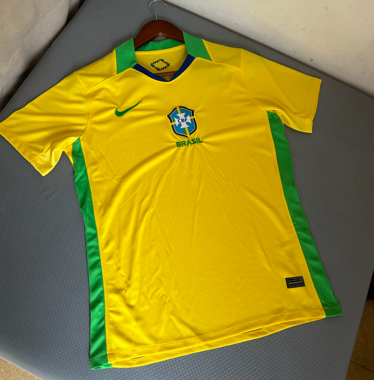 Brazilië thuistenue 2025/26