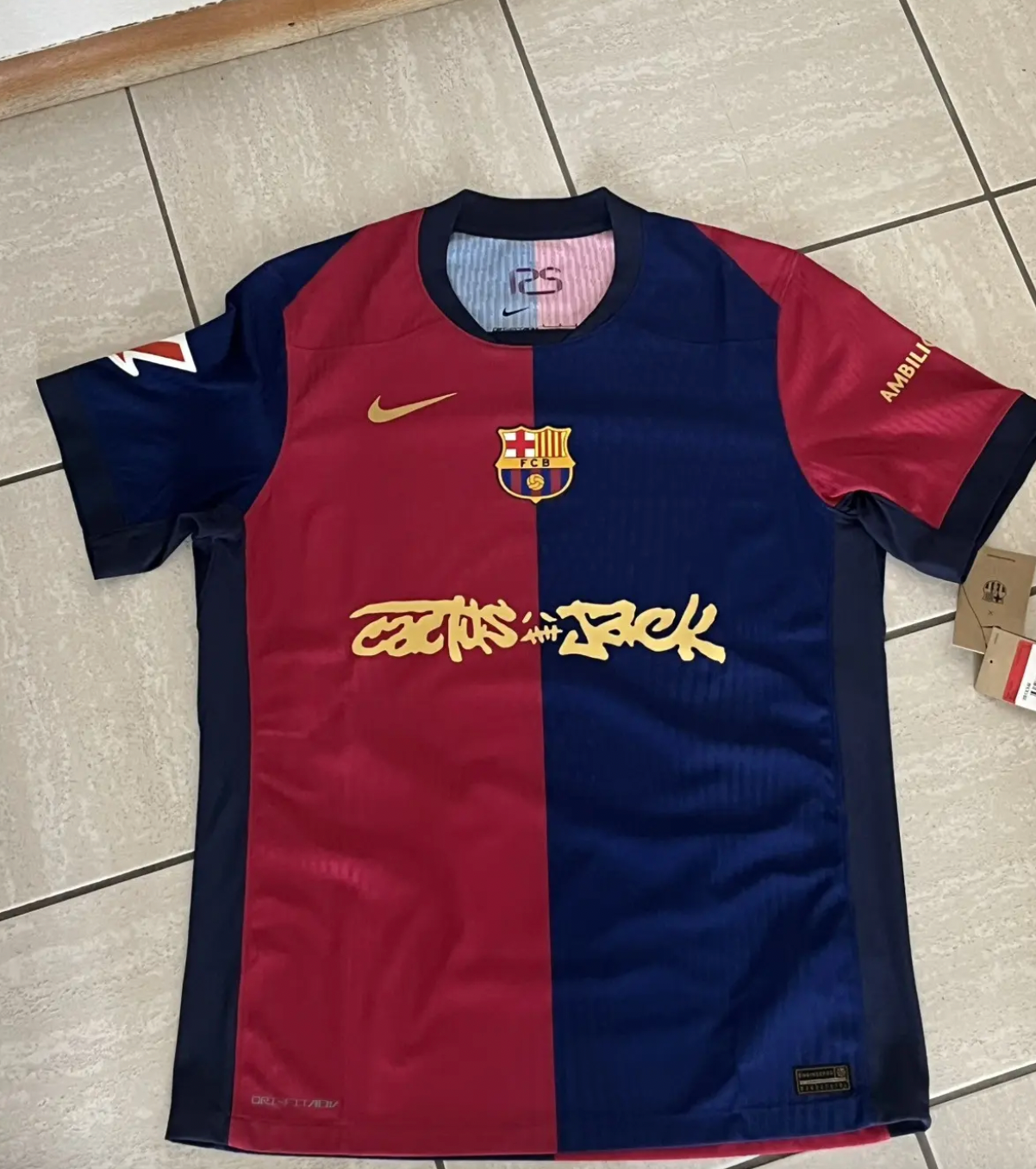 Fc Barcelona travis scott jersey