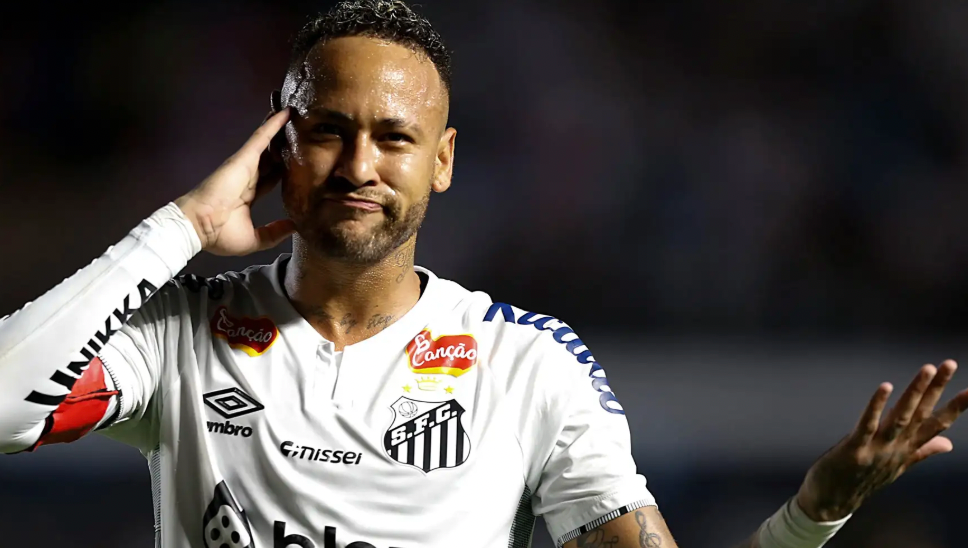 Santos 2025 football shirt Neymar