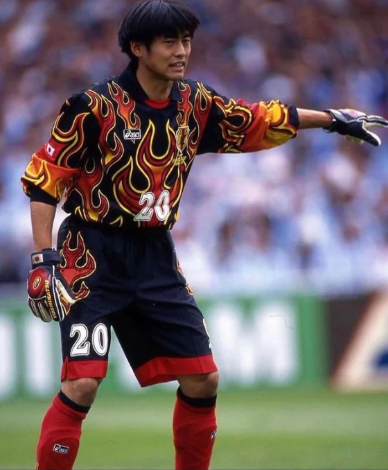 Japan Fire Retro-Torwarttrikot 1998