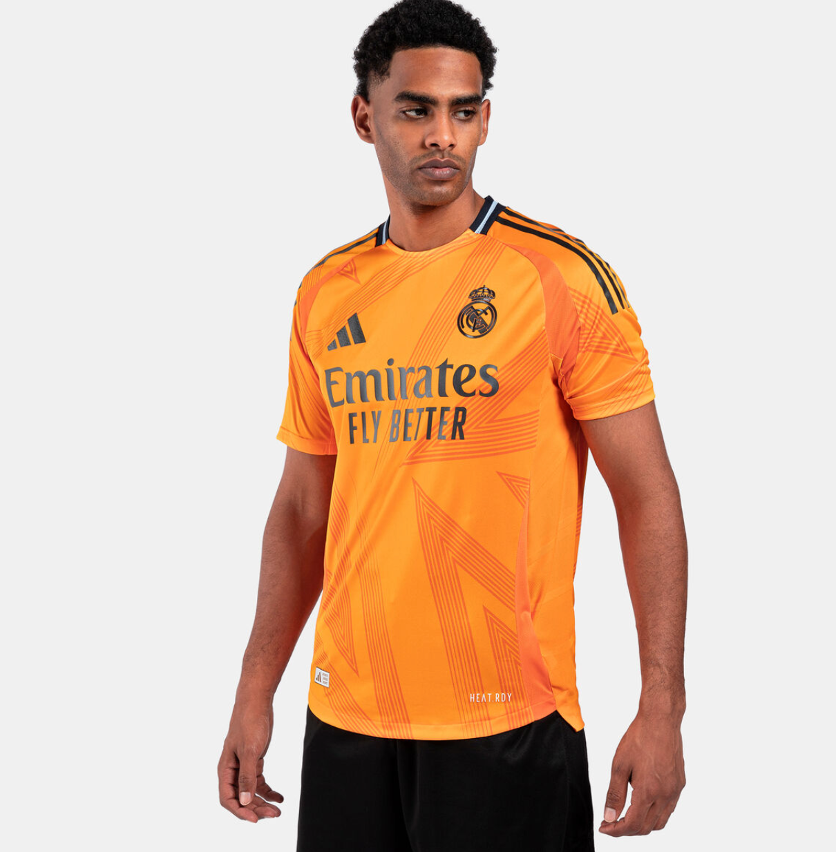 Real Madrid 2024/2025 Auswärtstrikot Orange
