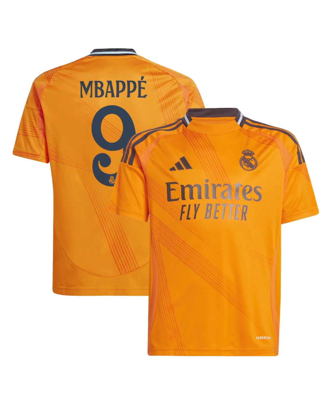 Real Madrid 2024/2025 Auswärtstrikot Orange