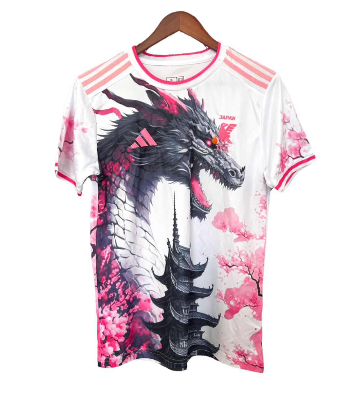 Japan Pink Dragon Weißes Trikot 2025/2026 Edition