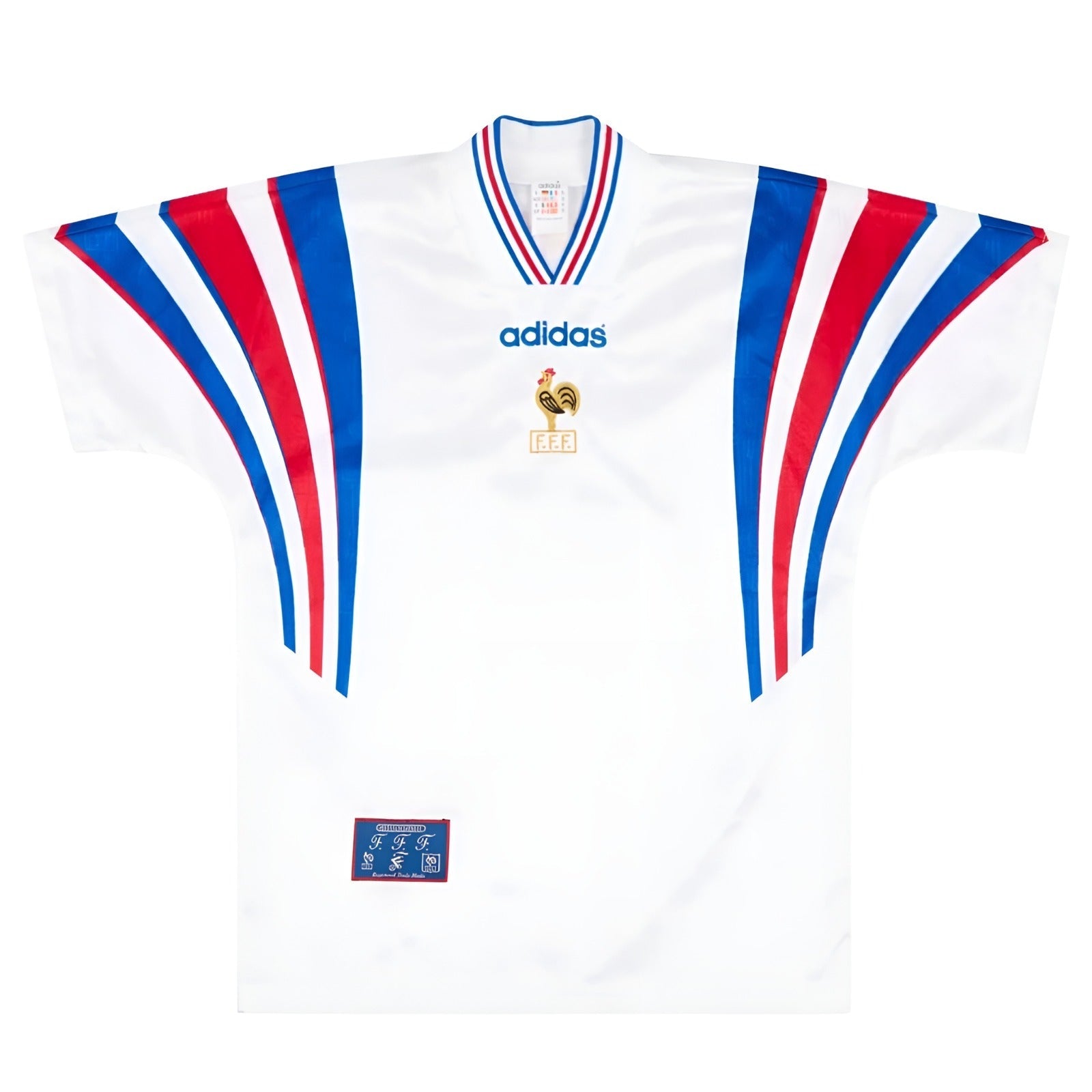Retro France Away Shirt 1996 Football Shirt