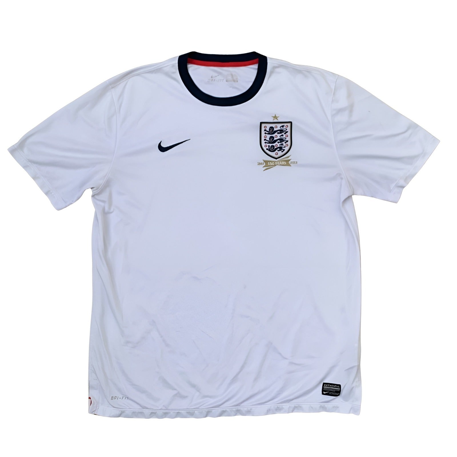 Retro England Home Shirt 2013 Football Shirt