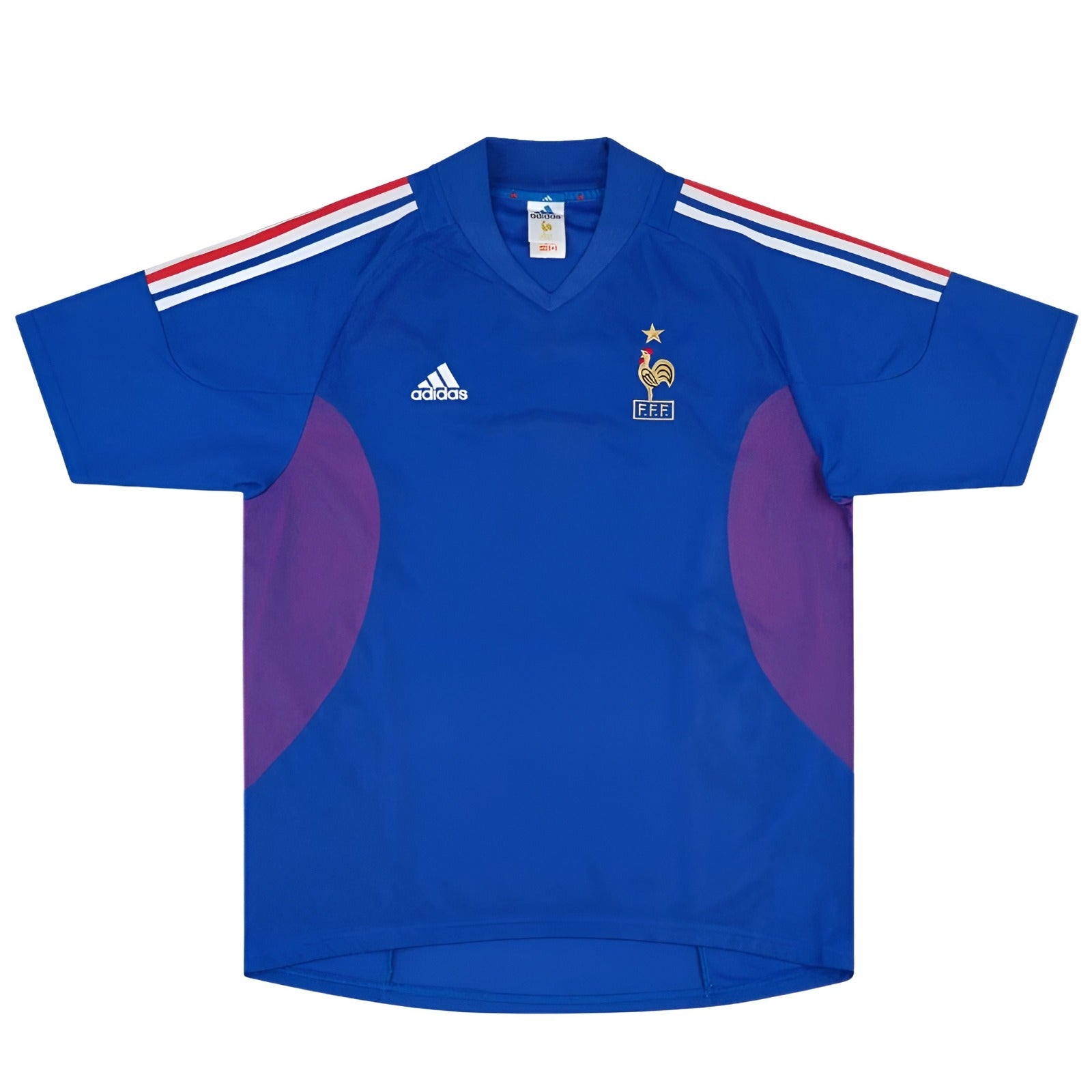 Retro France Home Shirt 2002 Football Shirt