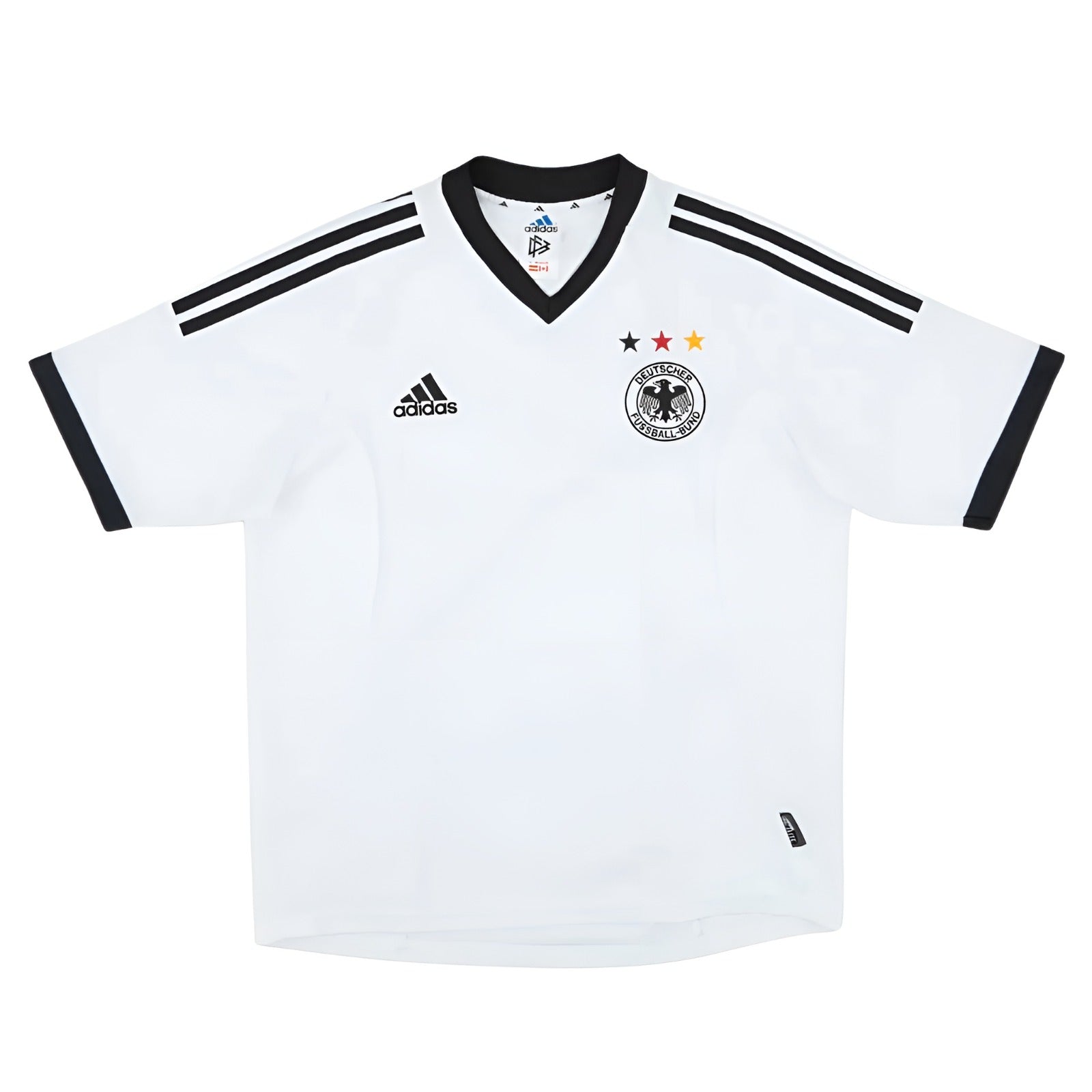 Retro Duitsland Thuisshirt 2002 Voetbalshirt