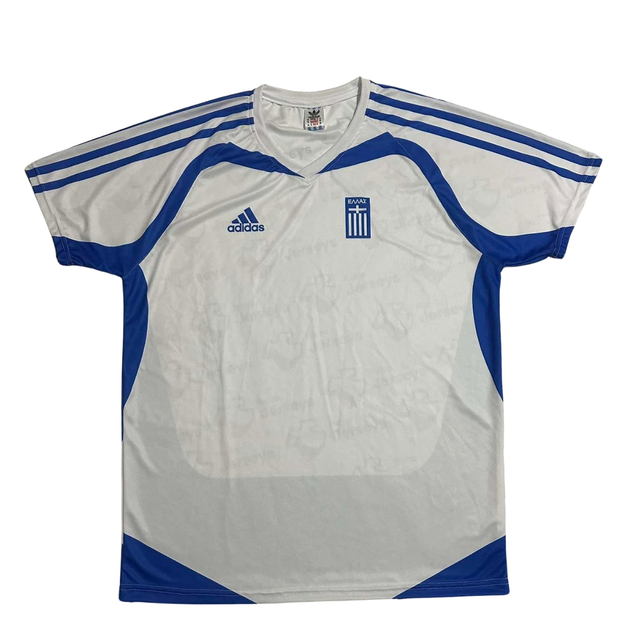Retro Griekenland Thuisshirt 2004 voetbalshirt