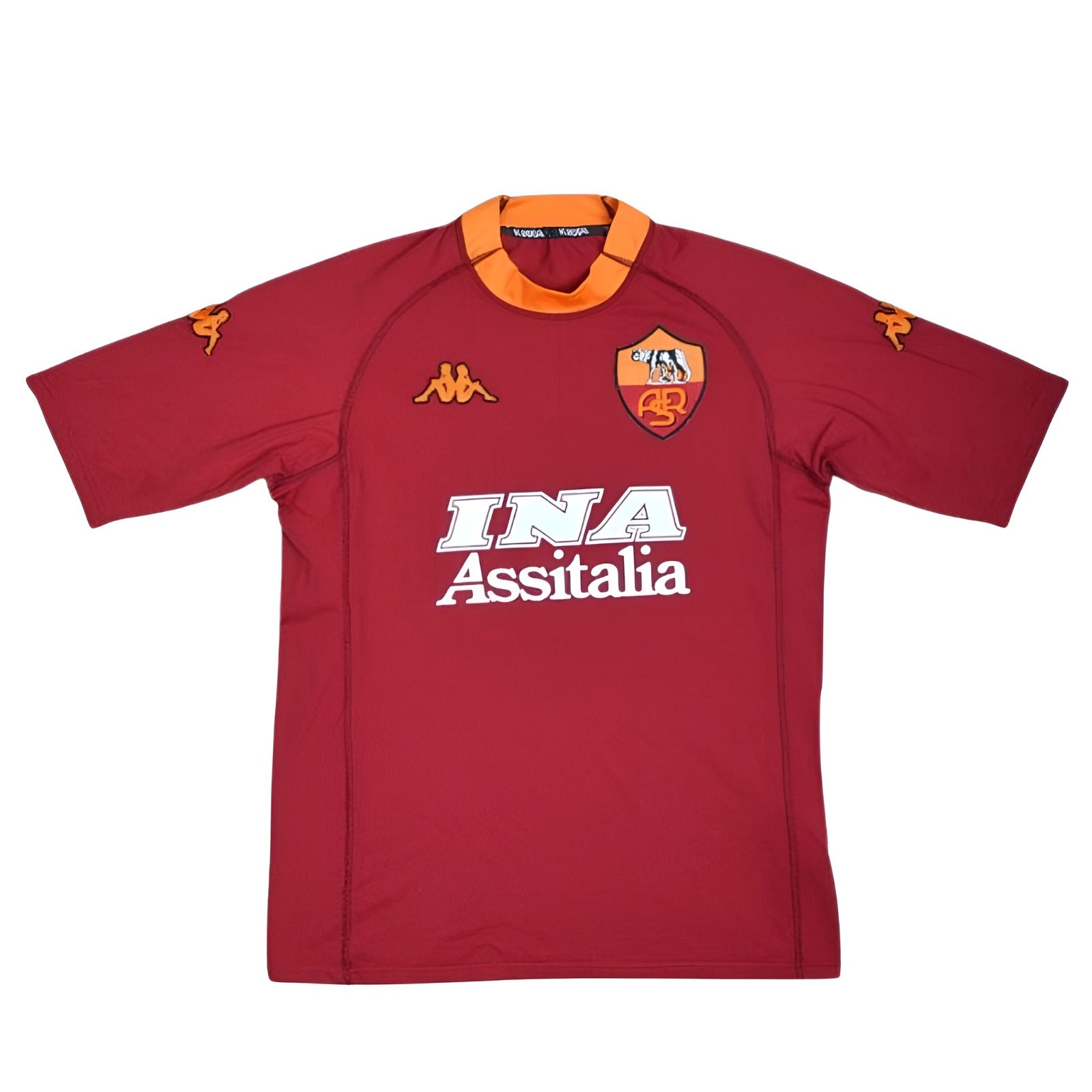 Retro Roma Home Shirt 2000/2001 Football Shirt