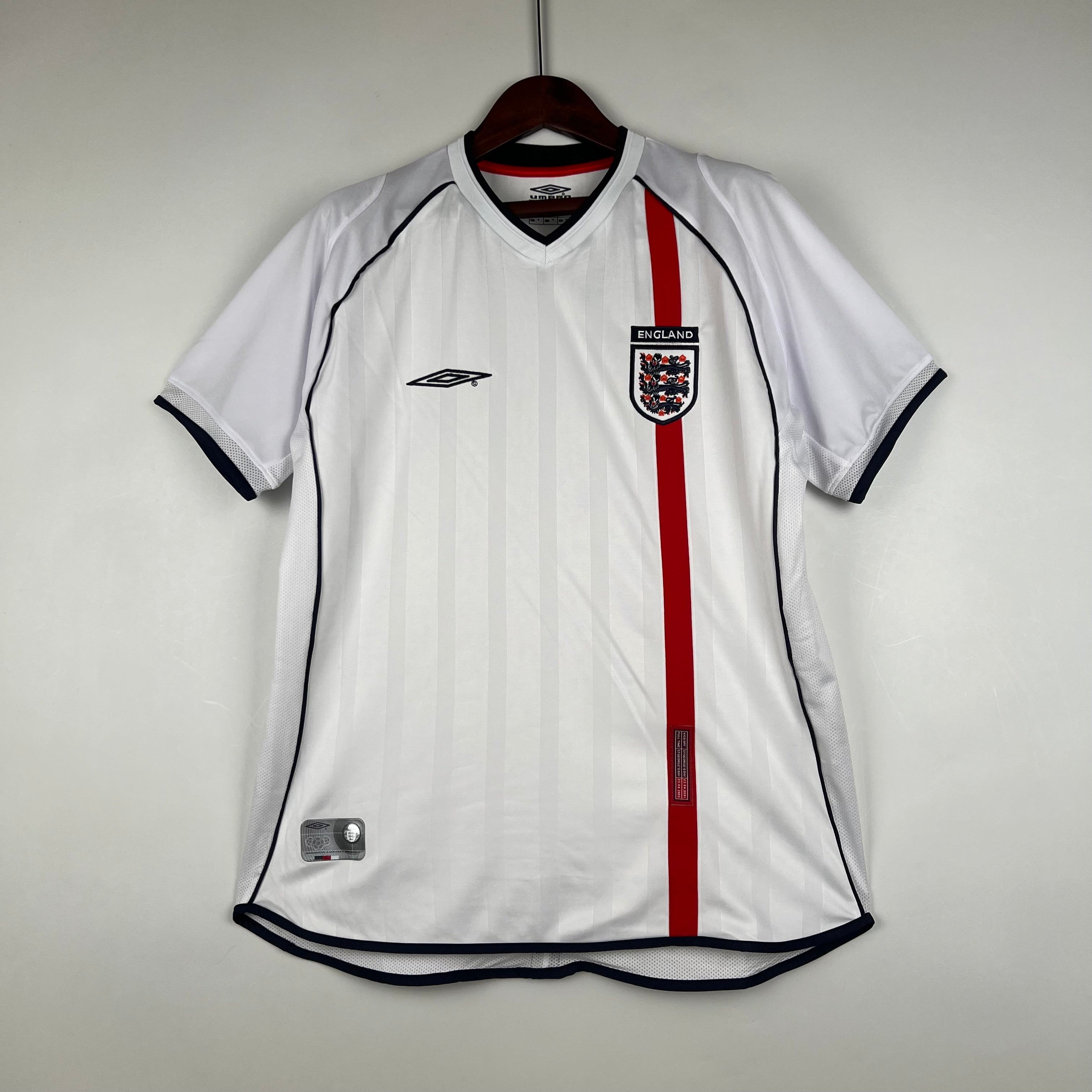 Engeland WK thuisshirt 2002