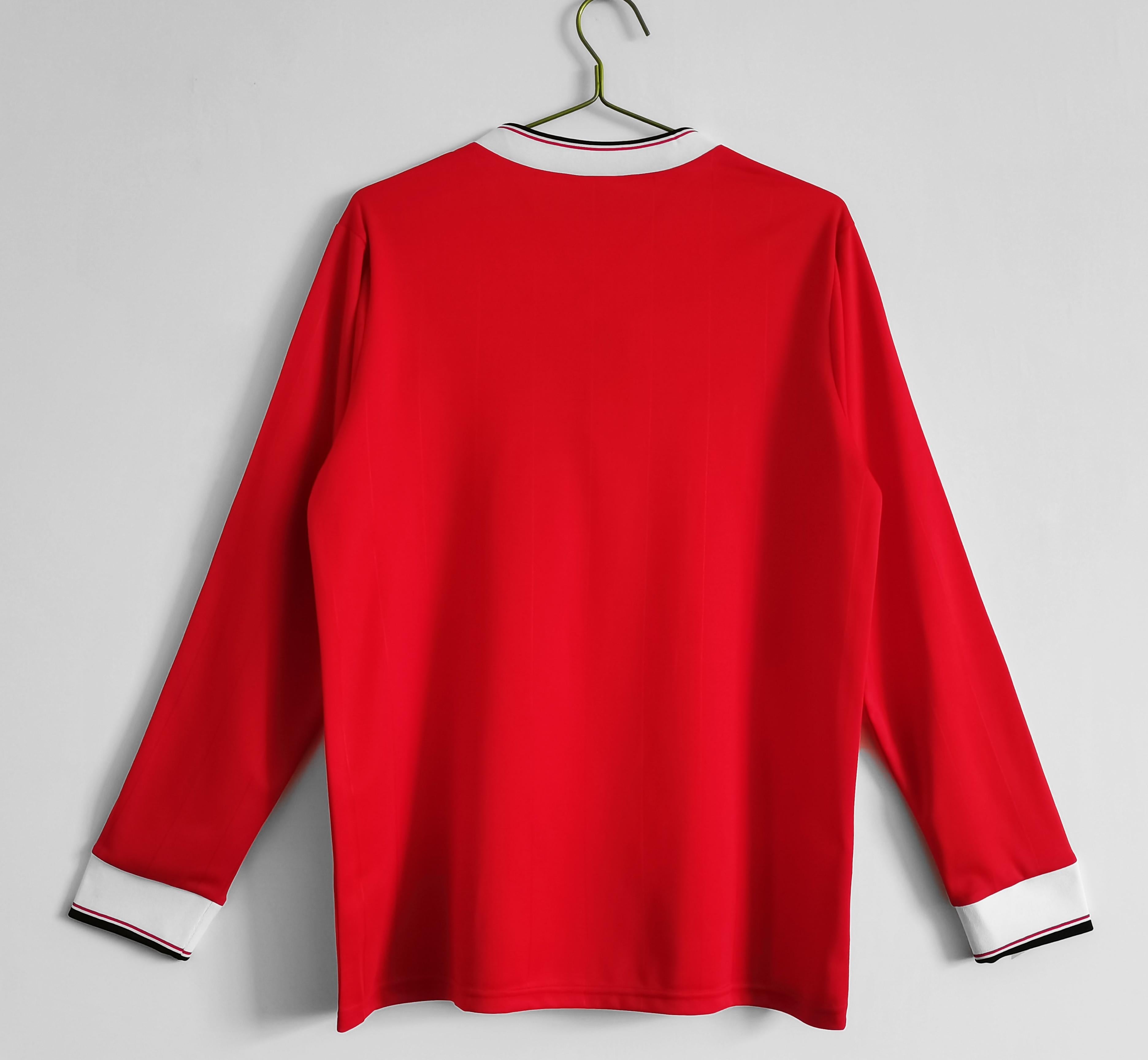 Manchester United Shirt 1986/1987 - Lange Mouw Thuis