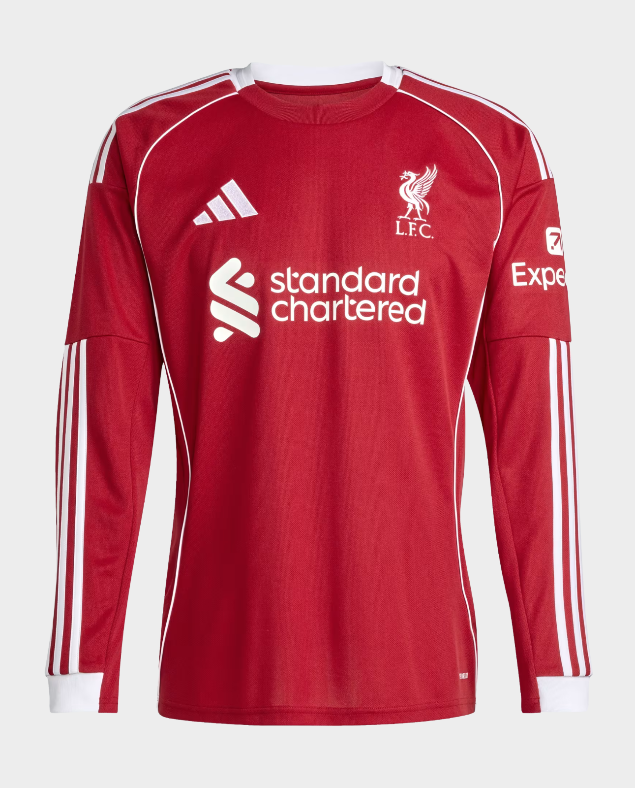 Liverpool Home Full Sleeves Jersey 2025-26 Player Version