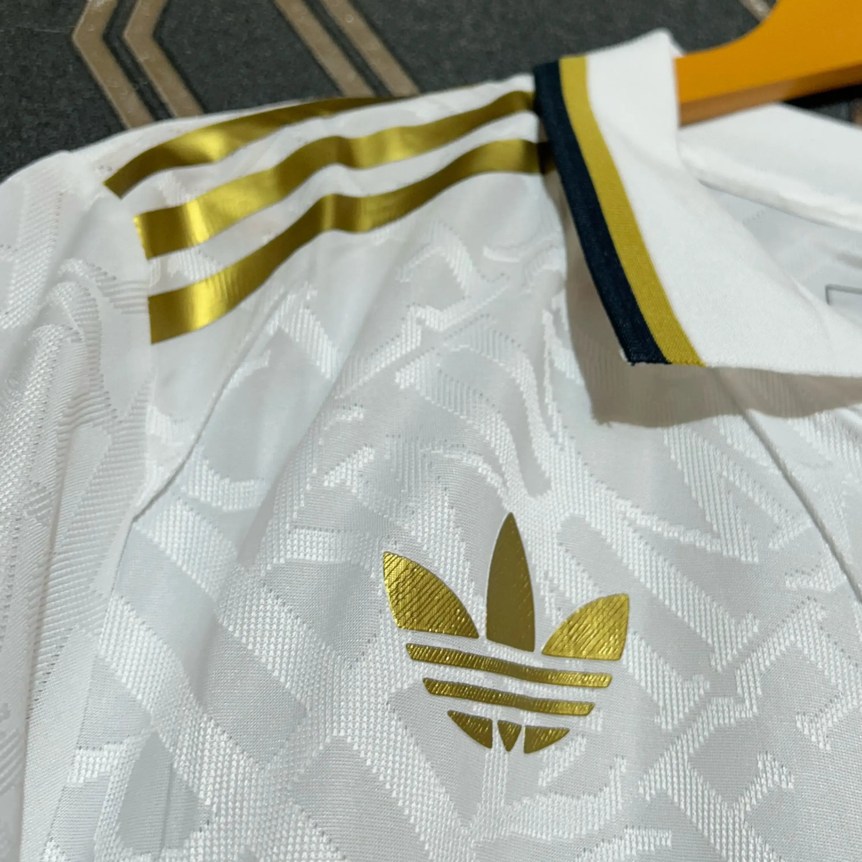 Real Madrid SE White Gold Jersey 2024-25 Player Version