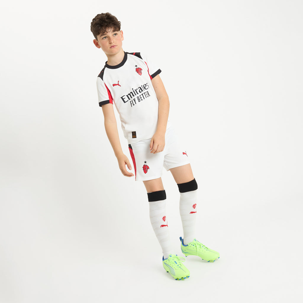 2025/26 AC Milan Kindervoetbaltenue Uit