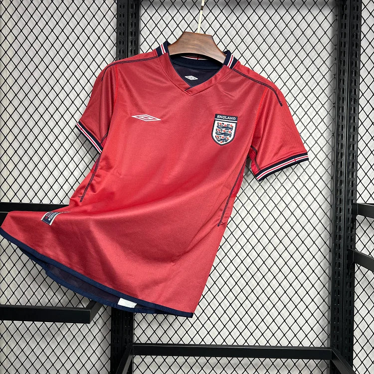 Retro uitshirt van het WK Engeland 2002