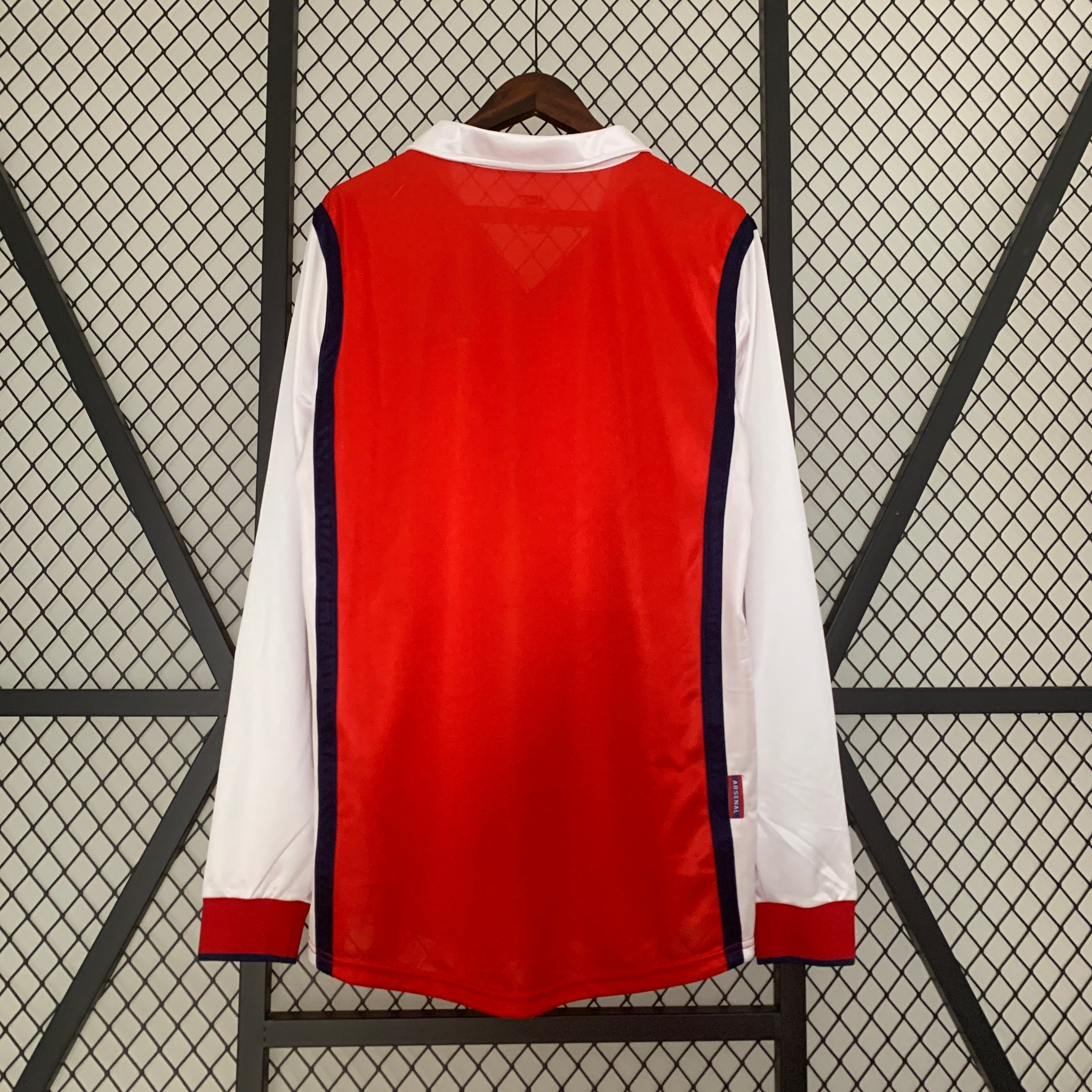 1998-1999 Arsenal thuisshirt met lange mouwen