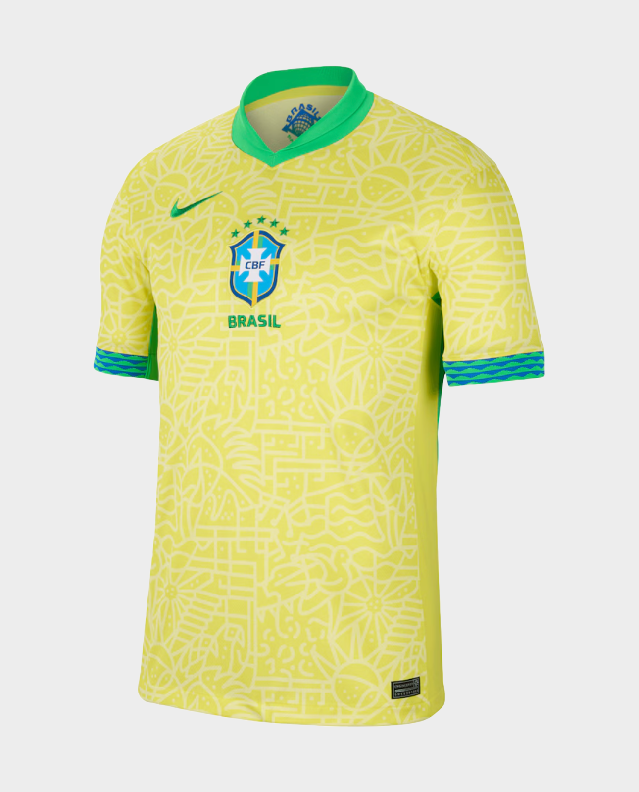 Brazil Home Jersey 2024-25 Player Version