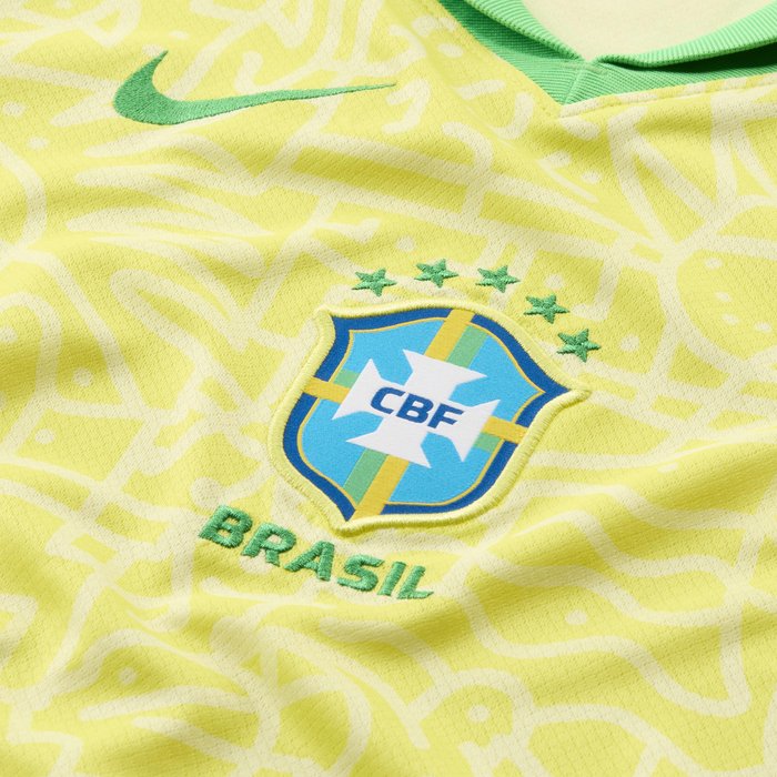 Brazil Kids Football Kit - Home 2024/25