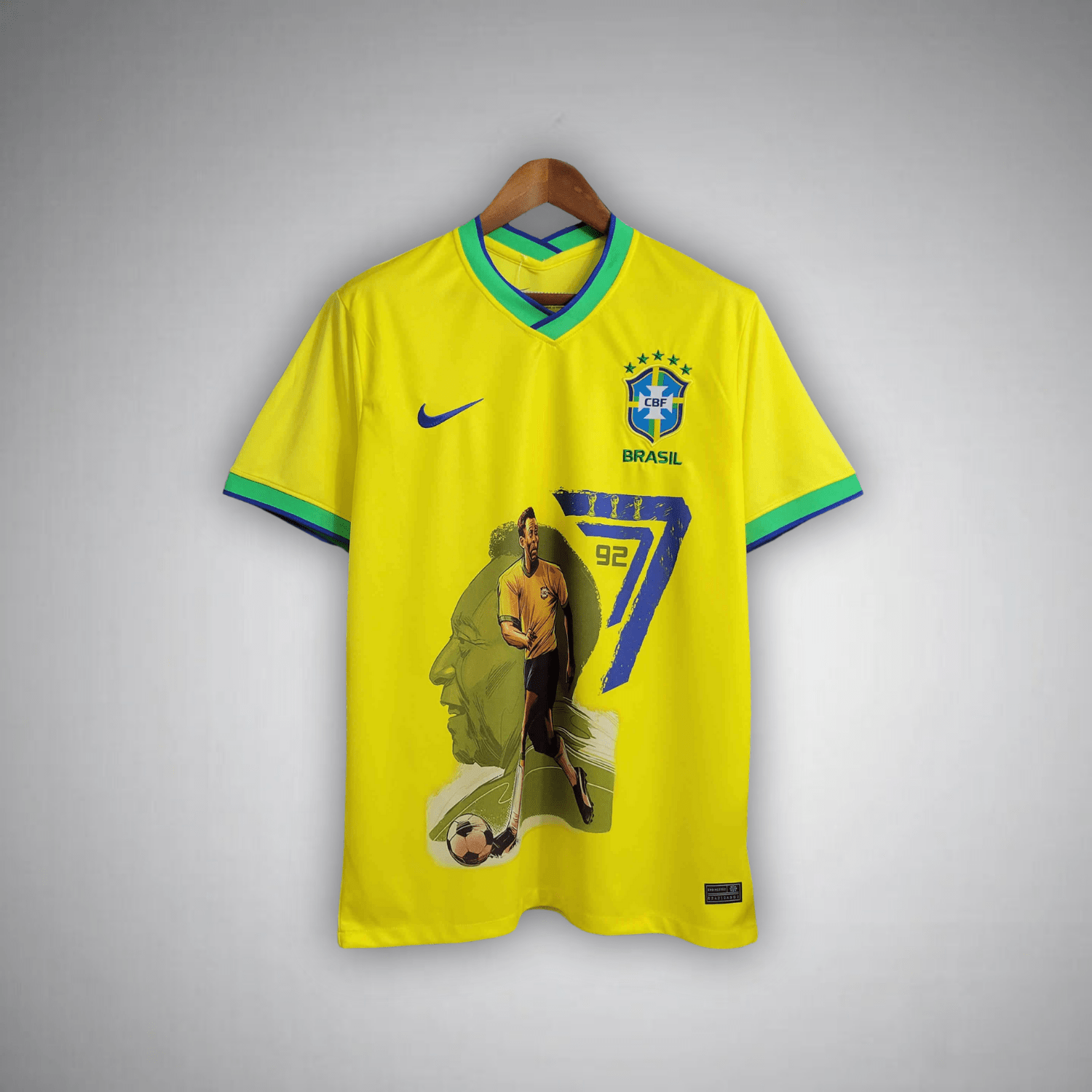 Brazilië Shirt - Pelé 77-92 Speciale Editie