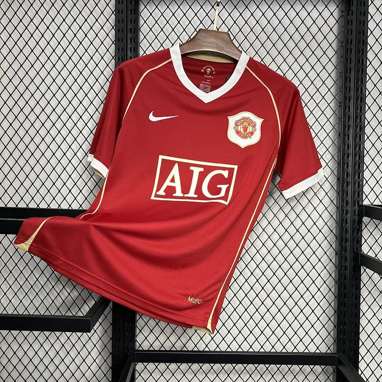 2006-2007 Manchester United Retro Thuisshirt