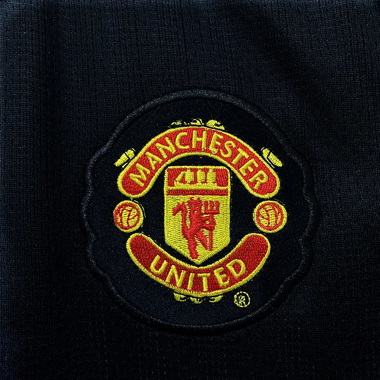 2007-2008 Manchester United Retro Derde Shirt - Zwart