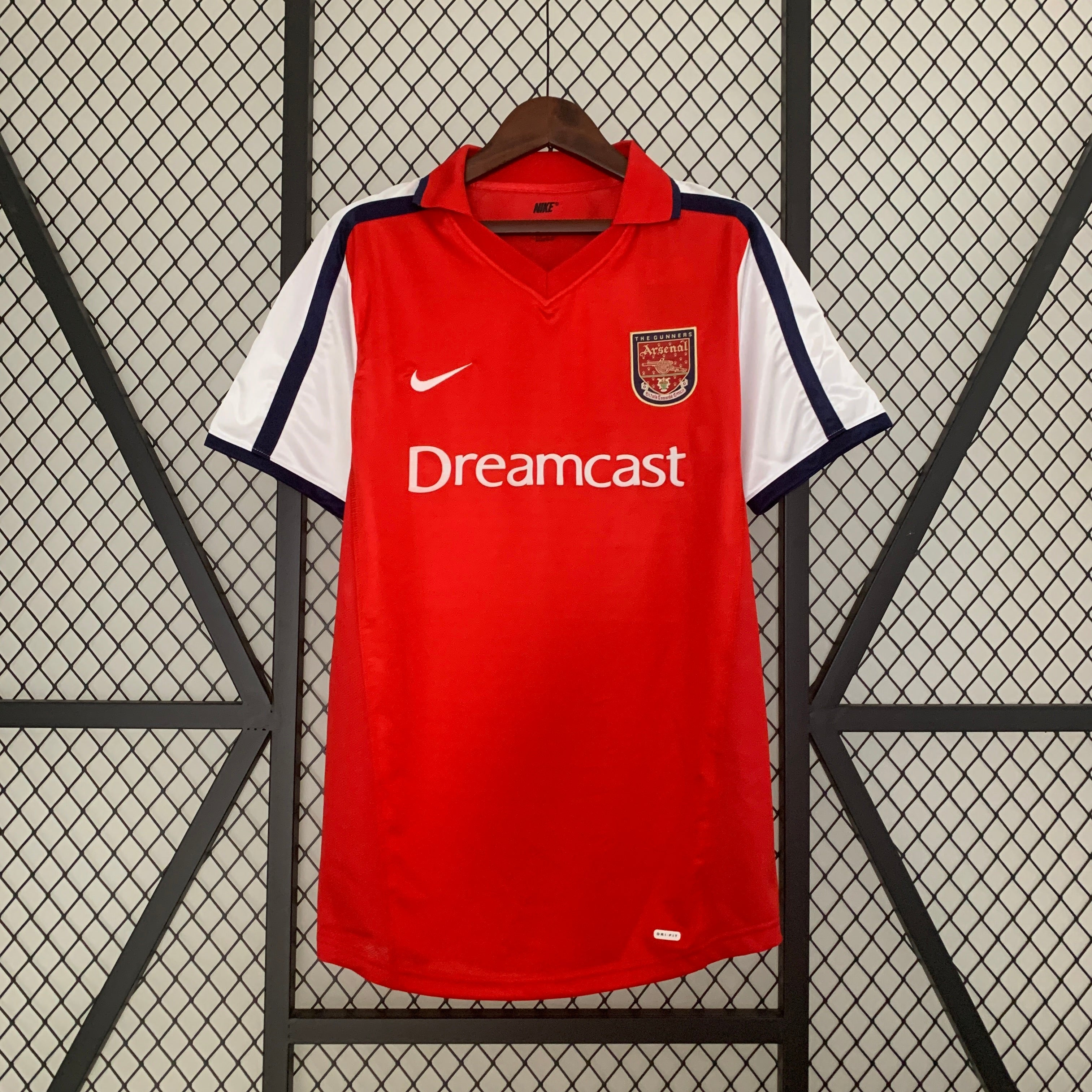 Arsenal thuisshirt 2001-2002