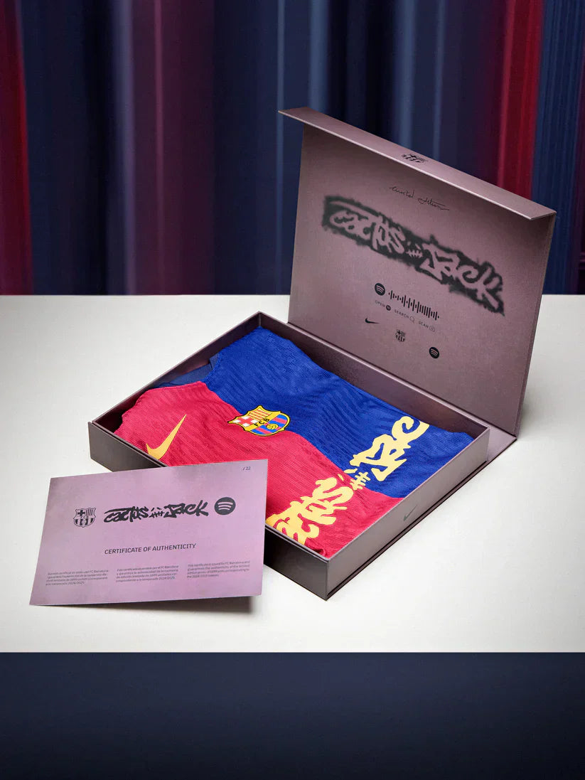 FC Barcelona x Travis Scott 24/25 Men’s Home Jersey – Limited Edition