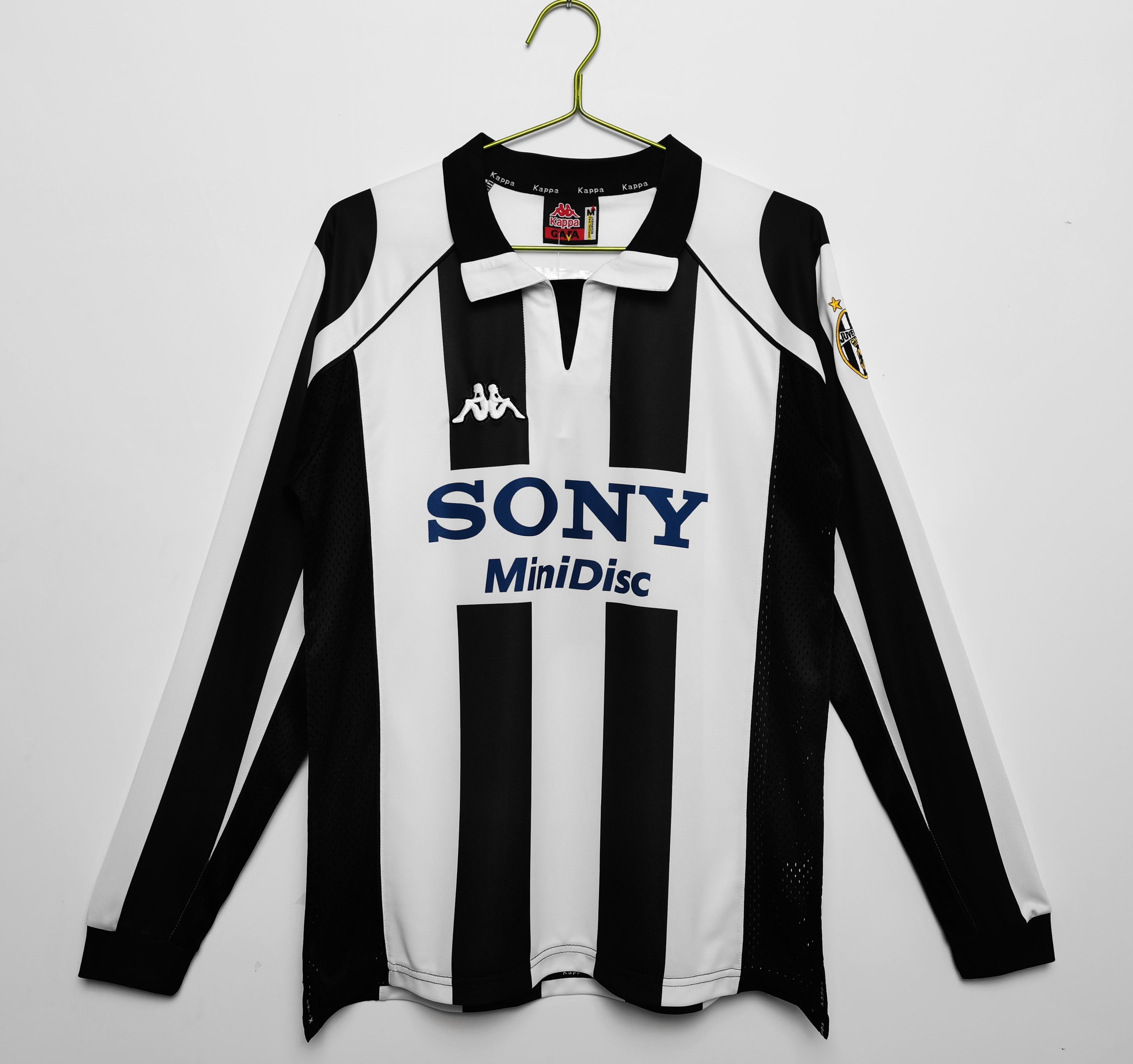 Juventus 1997-1998 Langarm-Heimtrikot