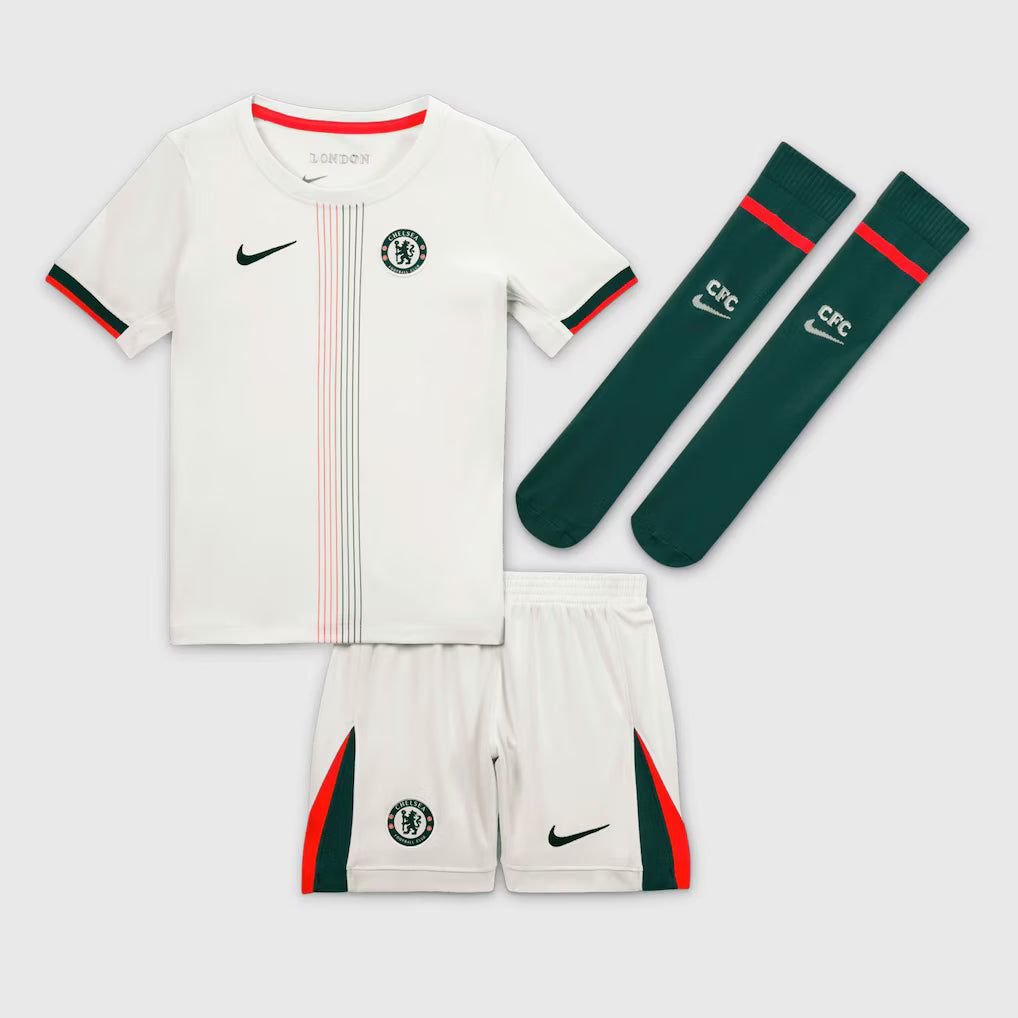 Chelsea Nike Away Stadium MiniKit 2025-26 - Little Kids