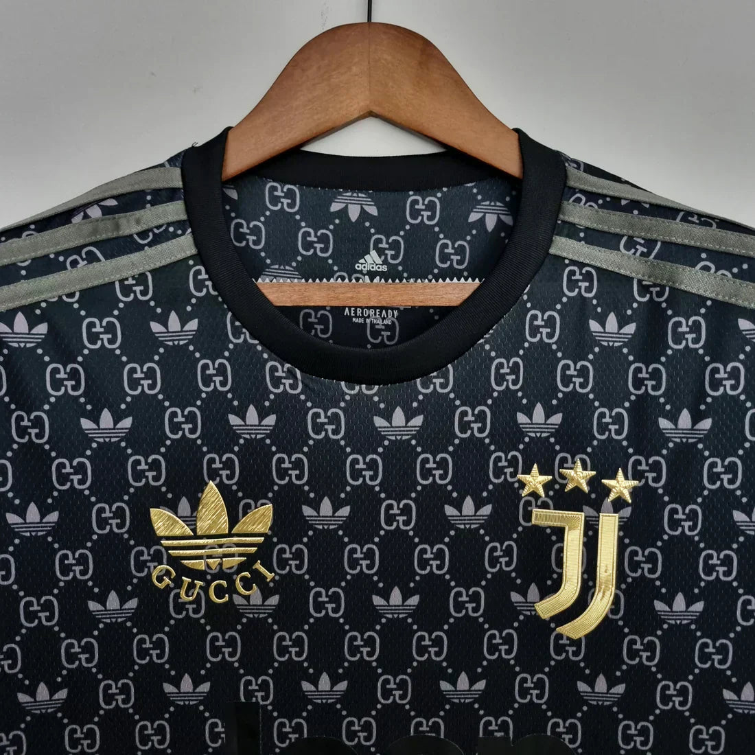 Juventus Gucci Shirt - Zwarte Editie