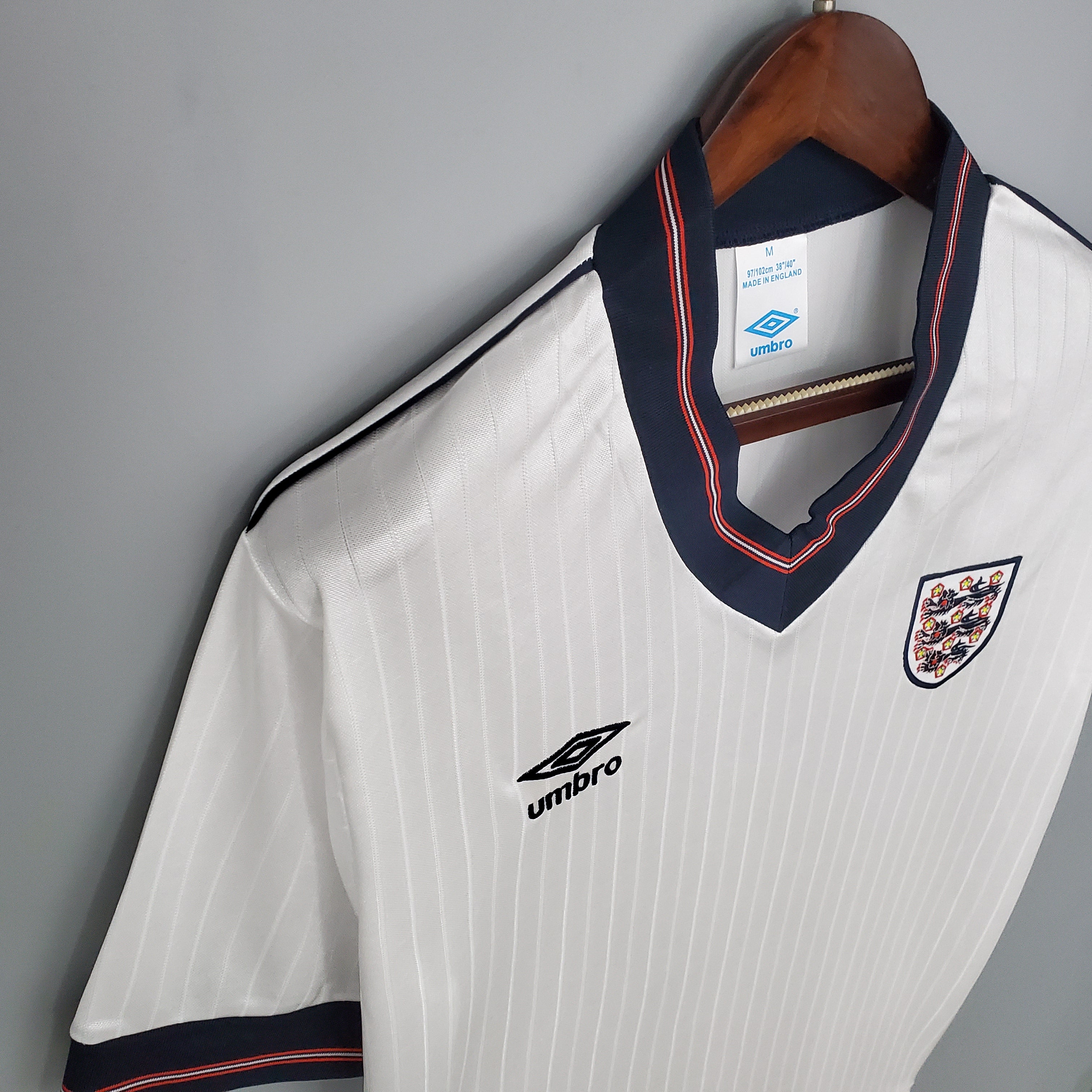 Engeland thuisshirt 1986