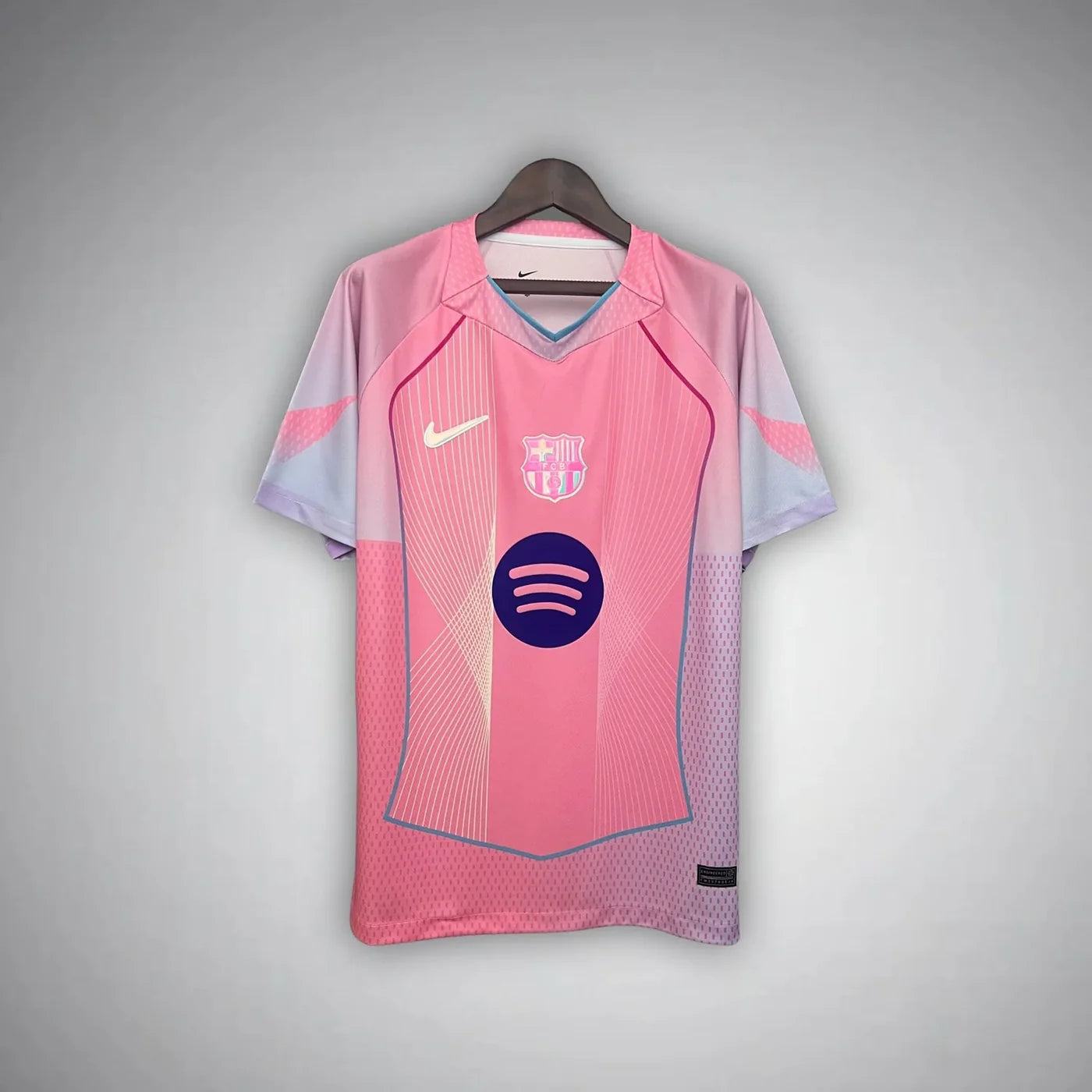 FC Barcelona 2025–26 Pink Kids Jersey