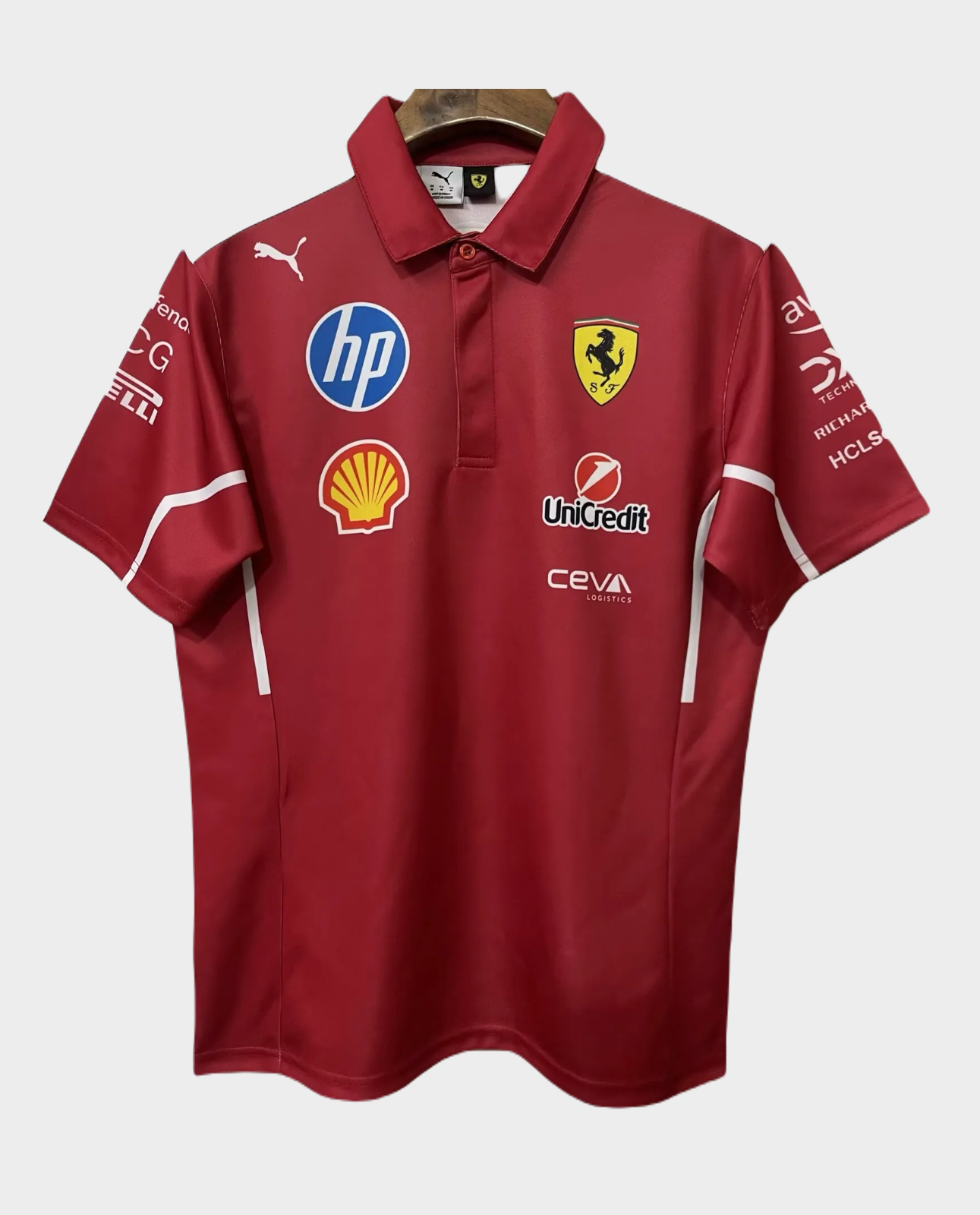 Ferrari F1 Racing Red Team Polo 2025