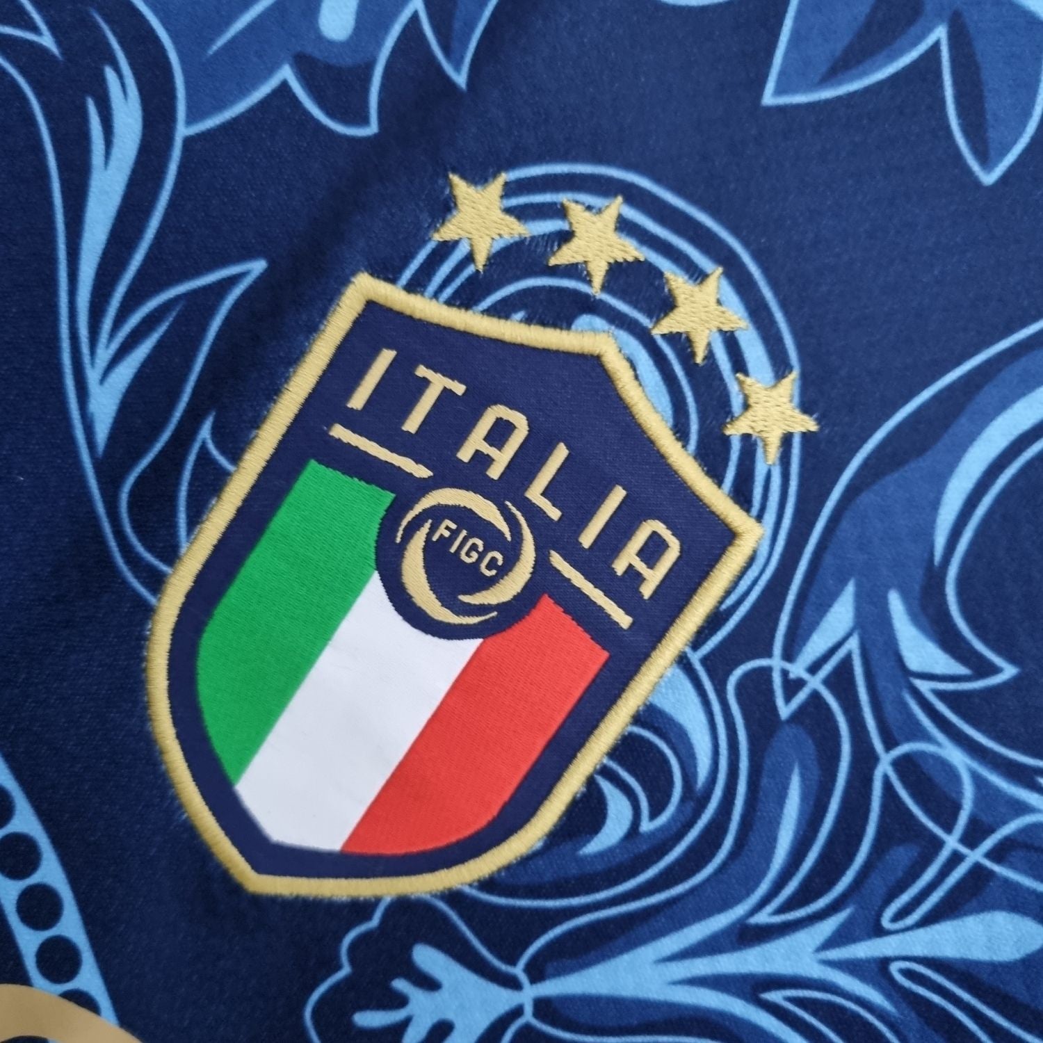 Italië Versace Donkerblauwe Kit
